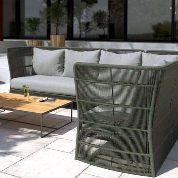 outdoor rattan furniture restaurant chairs sofa new and Repairing 10