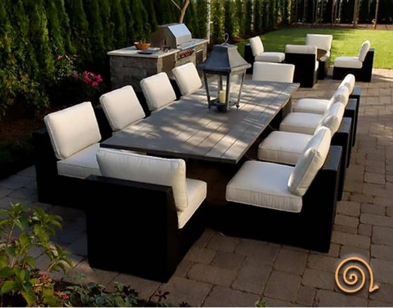 outdoor rattan furniture restaurant chairs sofa new and Repairing 12