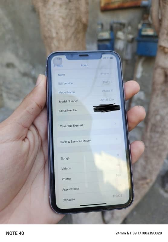 IPHONE11 128GB OFFICIAL PTA APPROVED 10/10 6