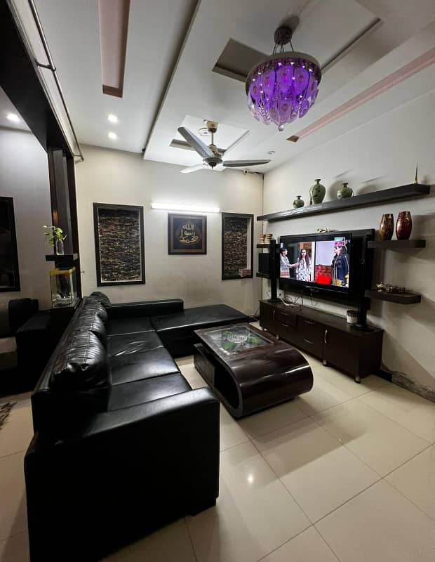 5 Marla Lower Portion Fully Furnished House For Rent in Bahria Town Lahore. 2