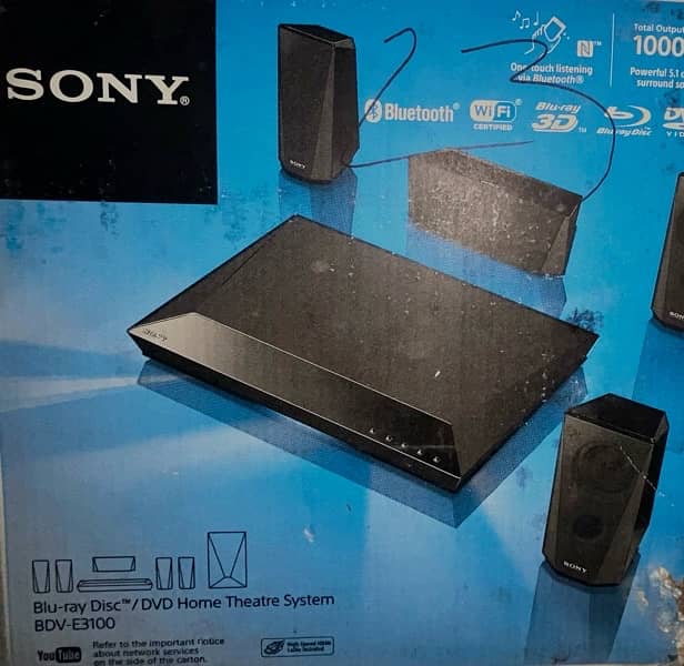 Sony japan home theatre system 3