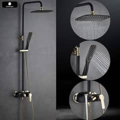 Black Gold Bath set | Shower Set | Faucet set