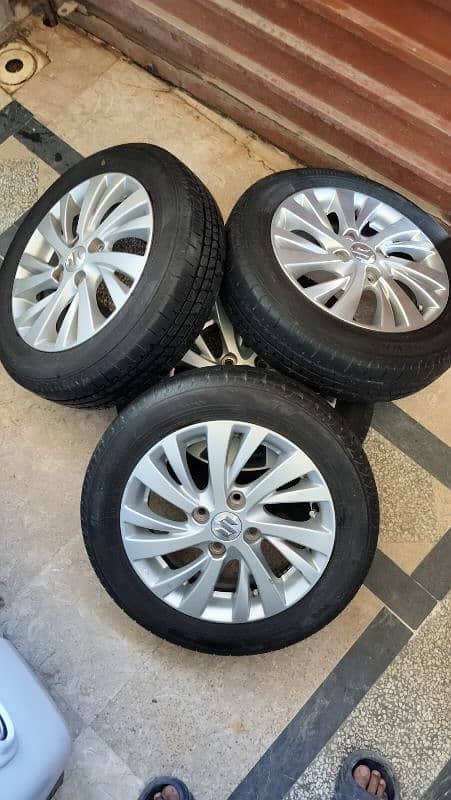 Tyres  & Rims 2023/2024 Size 155/65/14 0