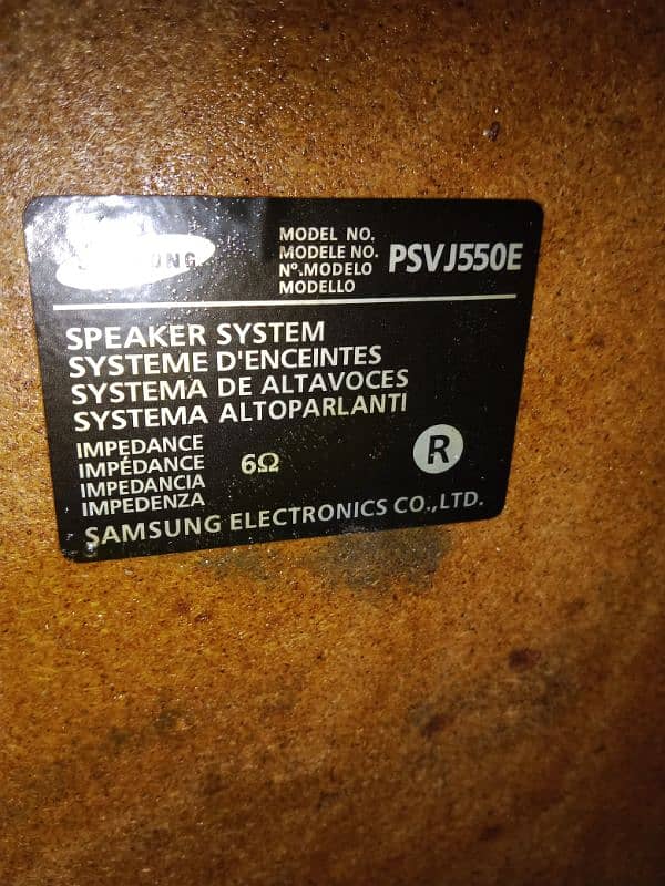 Samsung japni 6 inch speaker pair03076927850 3