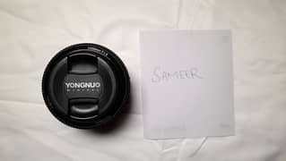 Yongnuo Digital 50mm 1.8 Lens (8/10 Condition)