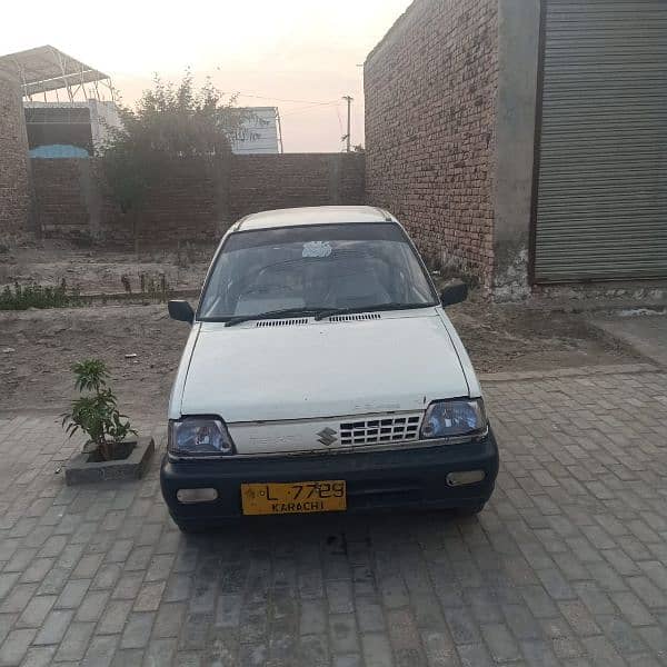 Suzuki Mehran VX 1989 3