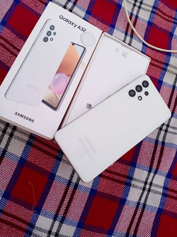 Samsung Galaxy a 32 6 ram 128 GB full box 03221239496 2