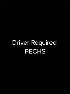 Car driver required