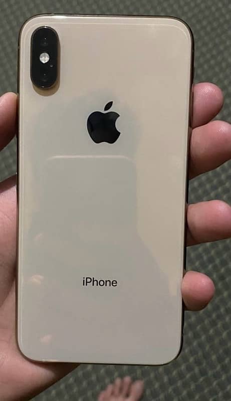 iphone xs golden colour 0