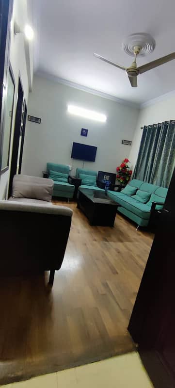 2 Bed apartment fully furnished available for rent in E-11 Islamabad 5