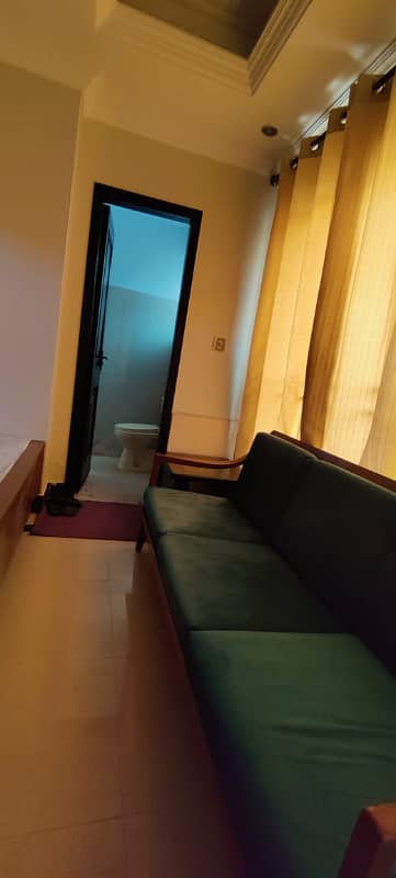 2 Bed apartment fully furnished available for rent in E-11 Islamabad 7