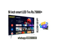 50 inch LED TV Smart 4K New Box Pack with 2 year warranty