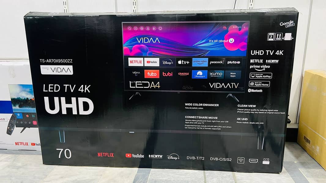 55 inch LED TV Smart 4K New Box Pack with 2 year warranty 5