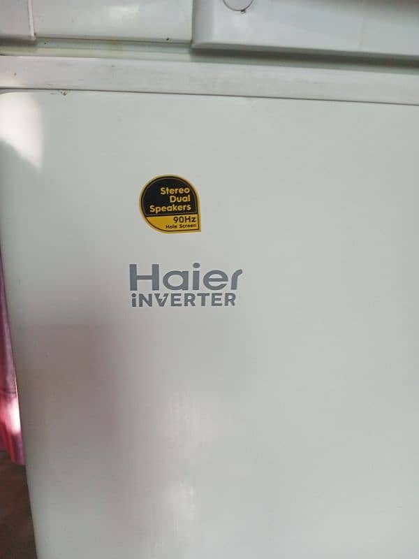 Haier 325 condition 10/9 2 in 1 refrigerator+freezer 8