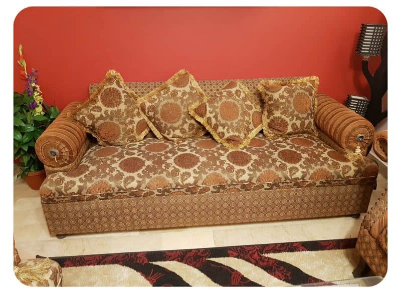 sofa set in good condition 0