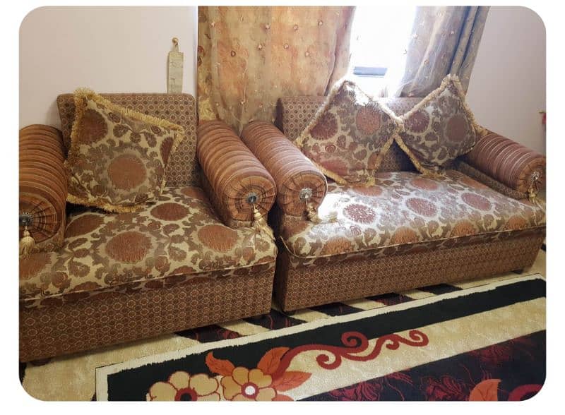 sofa set in good condition 1