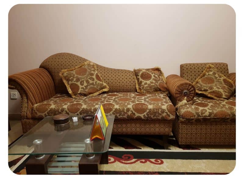 sofa set in good condition 2