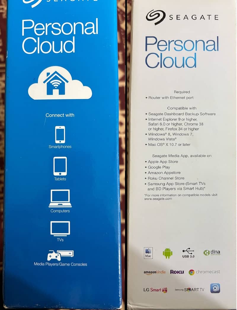 Segate Personal Cloud Storage 4 TB 2