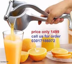 Stainless Steel Hand Press Fruit Call us for order 03017186072