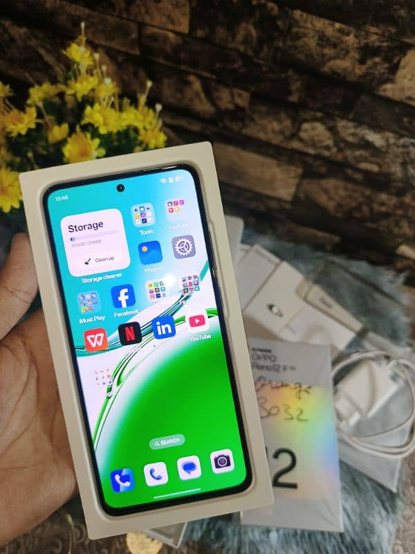 oppo Reno 12F 5G box open just 1.5 Used 6