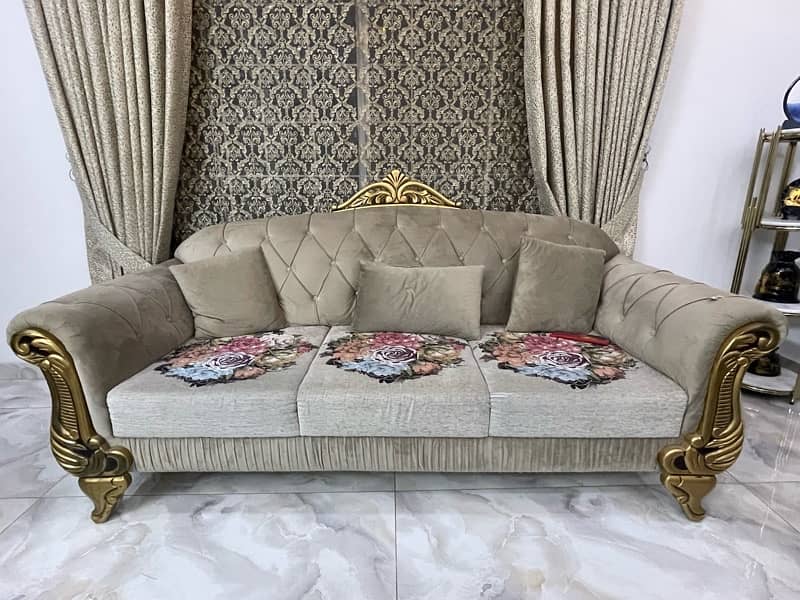 Elegant 6-Seater Sofa Set for Sale – Premium Comfort & Stylish Design 1