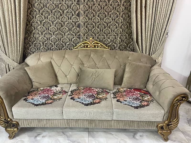 Elegant 6-Seater Sofa Set for Sale – Premium Comfort & Stylish Design 5