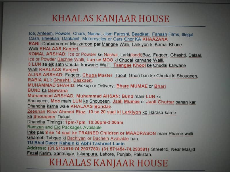 KHALAAS Kanjjar House, BODYGUARD Force for Kanjeriyan Gashtiyan 2