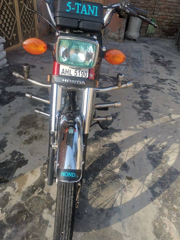 Honda 125 2021 model zero condition 2