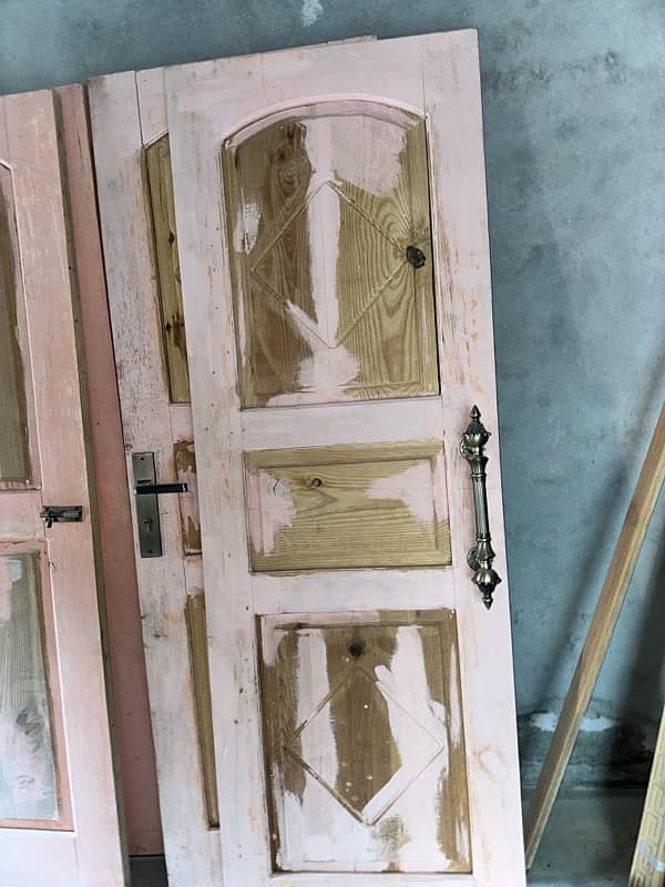 am selling new pine doors 3