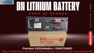 BN Lithium Battery,  branded 10 battery price for week 170000