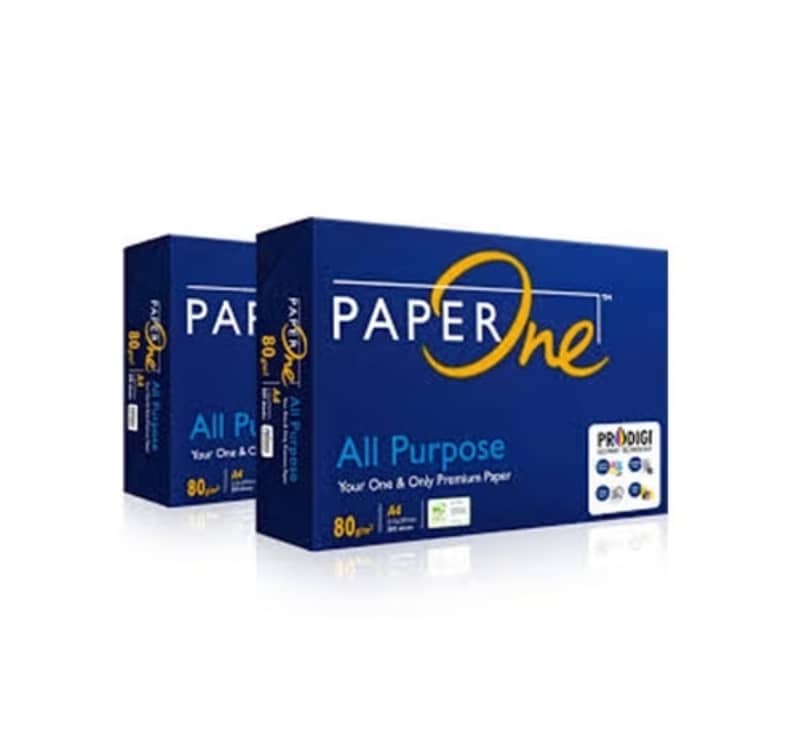 Paper one Rim A4 500 sheet 80 gram one rim price 1380 1