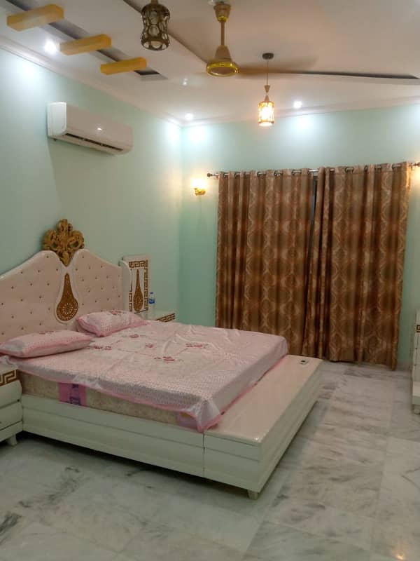 p7 semi furnished villa 2100 sqaure yard corner available for rent in bahria town karachi 03069067141 5