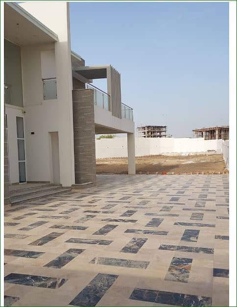 p7 semi furnished villa 2100 sqaure yard corner available for rent in bahria town karachi 03069067141 6