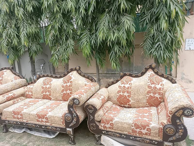 6 seater used sofa set for sale 2