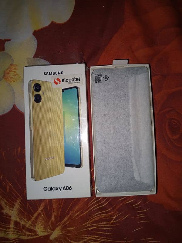 Samsung A06 Just Box Open 0