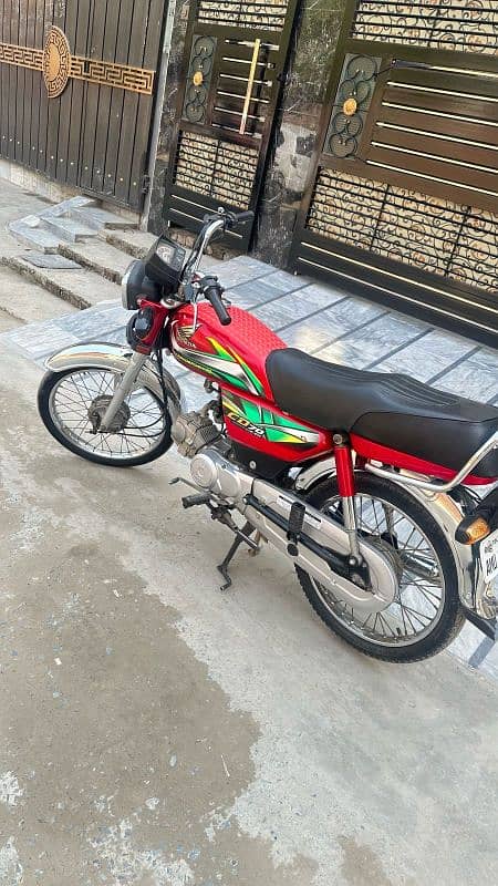 Honda CD 70 Model 2022 Lush Condition 2