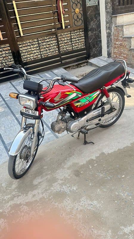 Honda CD 70 Model 2022 Lush Condition 3