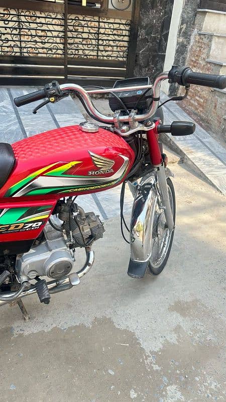 Honda CD 70 Model 2022 Lush Condition 4