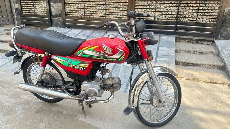 Honda CD 70 Model 2022 Lush Condition 6