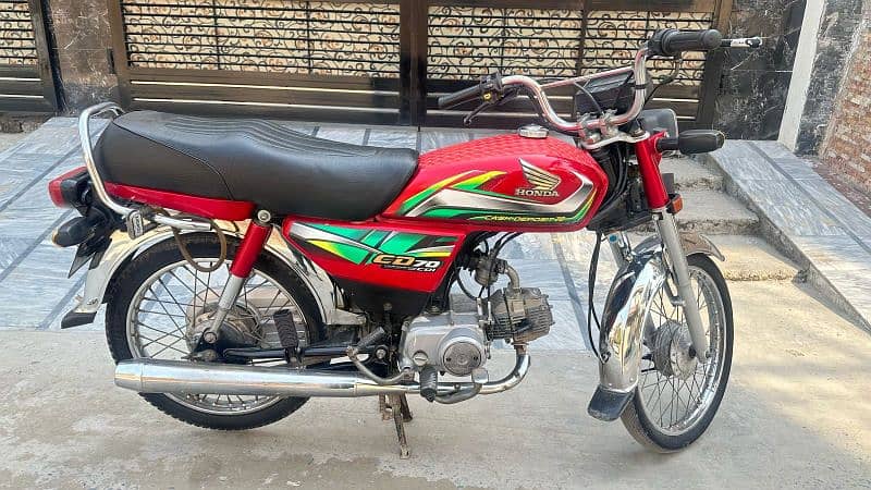 Honda CD 70 Model 2022 Lush Condition 7