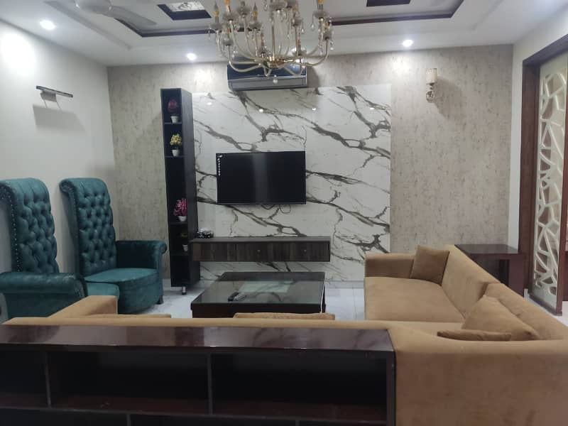 8 Marla Furnished House Available For Rent In Ali Block Sector B Bahria Town Lahore 17