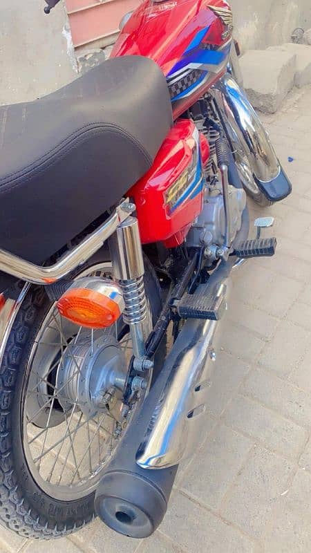 Honda 125 model 2024 Karachi number 0