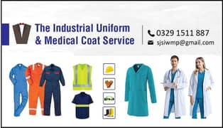 Industrial uniform and medical coat service