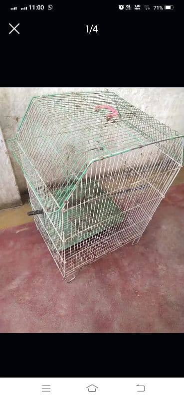 Parrot Cage For Sale in Good Condition 3