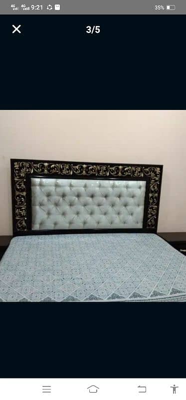 king size bed two side table Ky sth 2