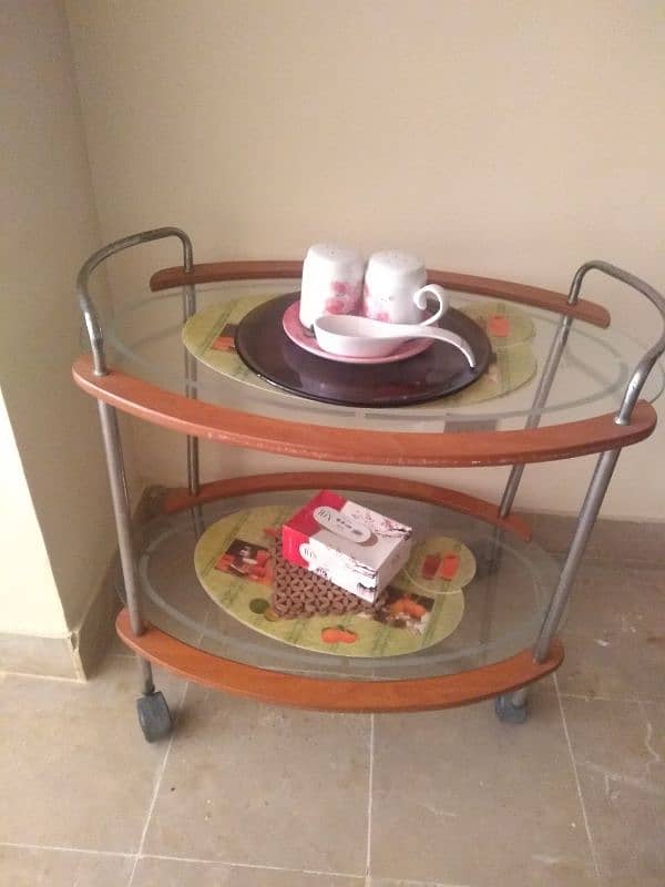 Dining table, Sodas, Dispenser, tea trolley 12