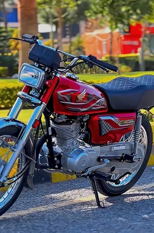 Honda CG 125 2024 Model Double Saman 1