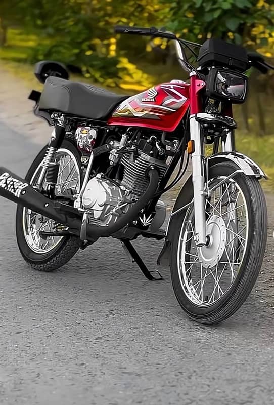 Honda CG 125 2024 Model Double Saman 5