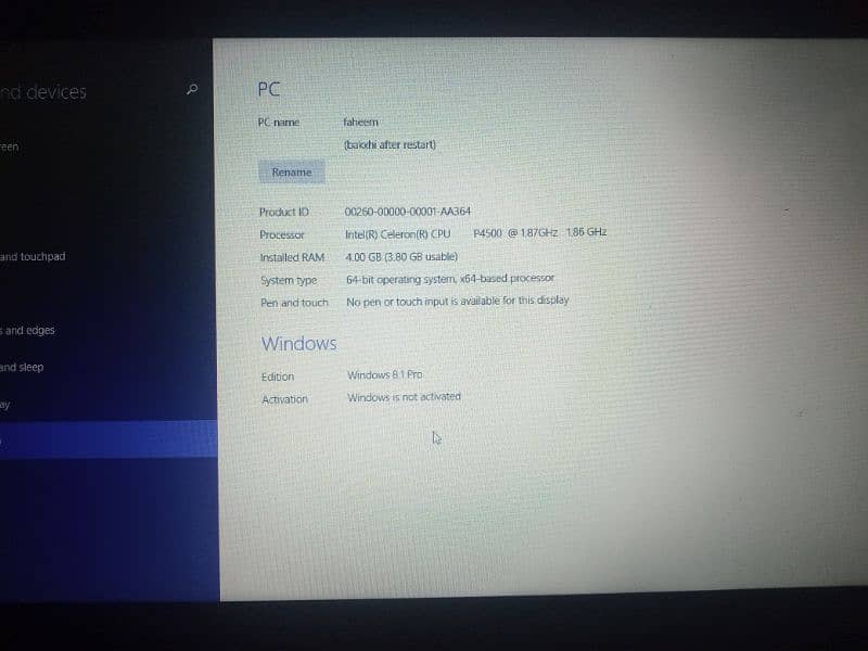 Lenovo Thinkpad 3rd generation 4gb ram 320ssd 1