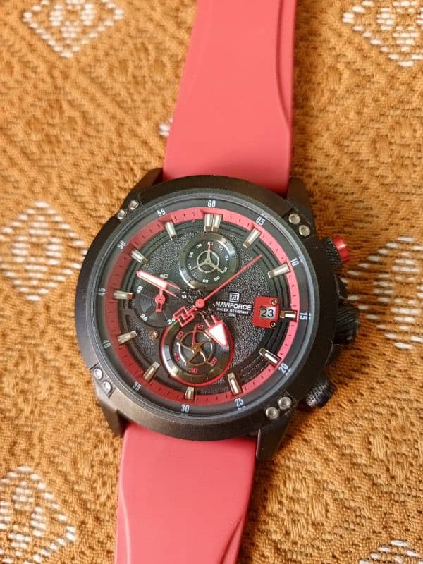 Naviforce watch silicon strap 0